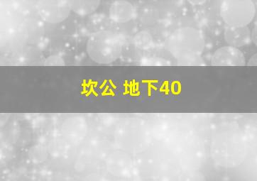 坎公 地下40